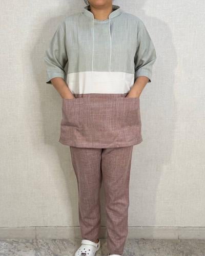A men's suit set made from various colors, model number: 45