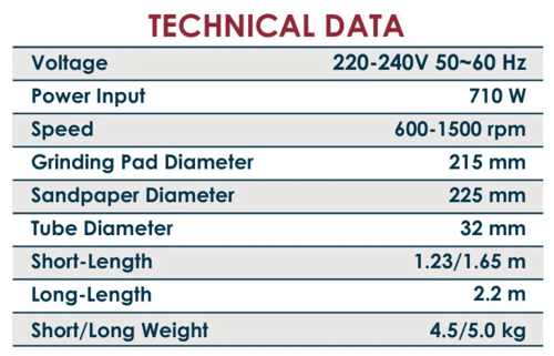 صنفرة جدران 710 واط صيني APT DW08249