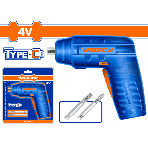 Screwdriver charger on card 4V WADFOW WCV4404