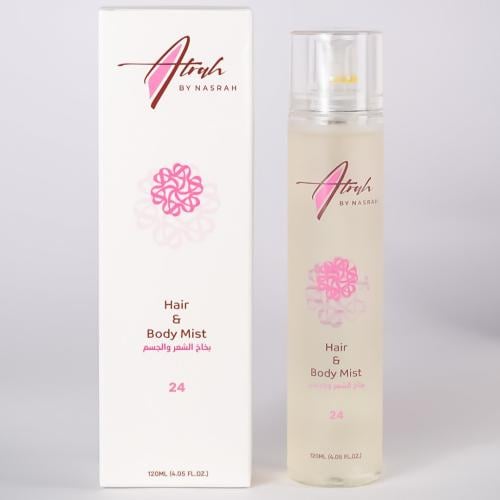 بخاخ الشعر والجسم من عطرة 24