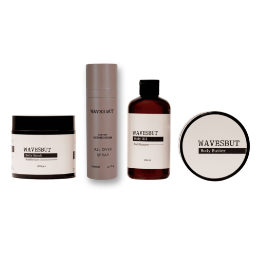 Red Blossom Collection with Spray