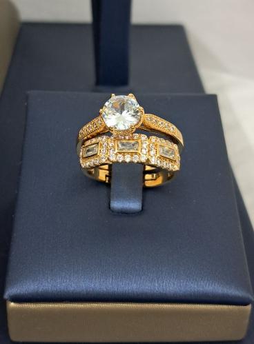 طقم خواتم بمقاس مفتوح - أناقة لا تضاهى ولمسة ملكية