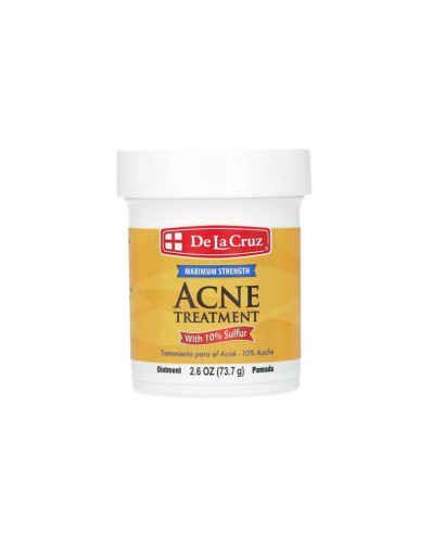 مرهم دي لا كروز بالكبريت 10٪ لعلاج حب الشباب والبش...