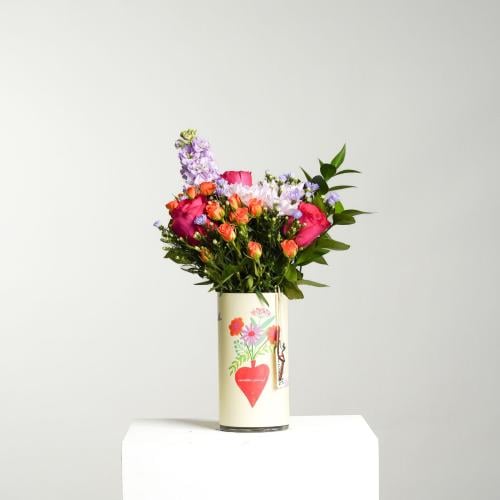 فازة الحب الوردي