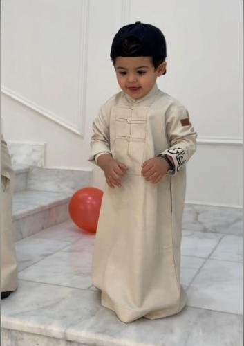 ثوب بهجه العيد تصميم حصري