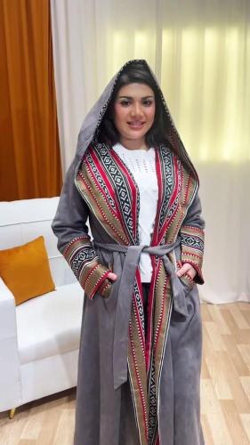 عباية/فروة شتوية بتصميم تراثي