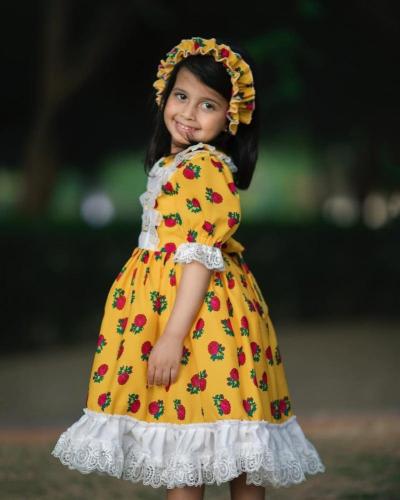 فستان شالكي رمضاني بالاسم