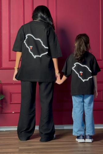 تيشرت خريطه المملكه