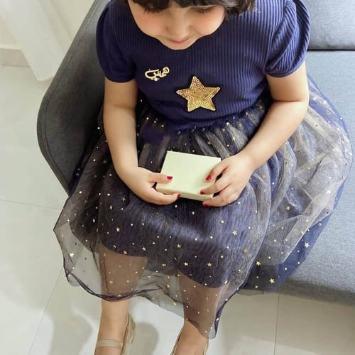 طقم اطفال سلسال و بروش بالاسم