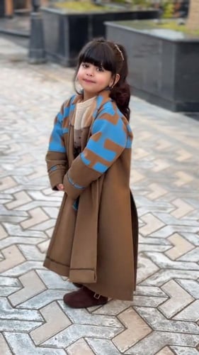 فروه شتوي أنيق للأطفال