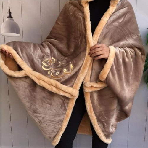 شال شتوي بالاسم