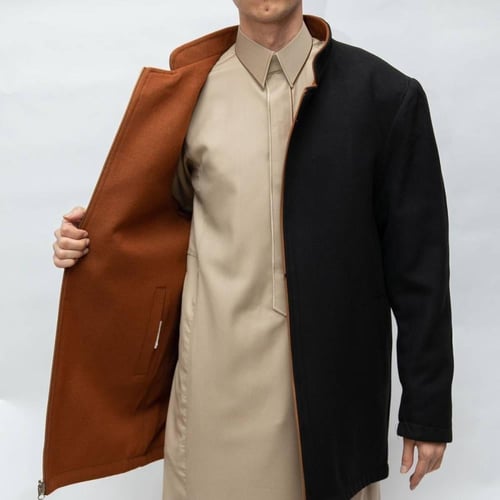 جاكيت جوخ بيج - اسود