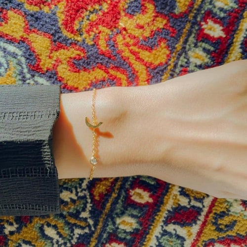 اسوارة ناعمه بالحرف و الزركون