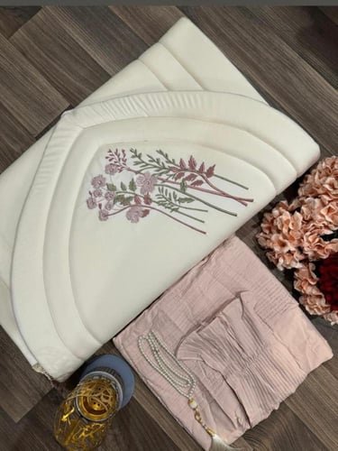 طقم سجاد٣قطع مطرز اهديه لمن تحب