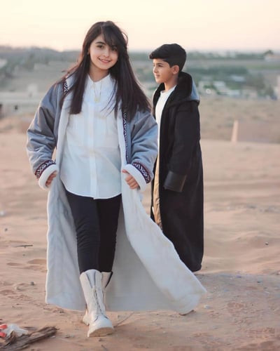 فروة شتوية بالاسم بلمسة تراثية