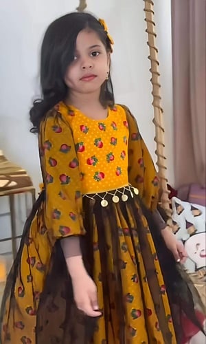 فستان شالكي رمضاني حصري