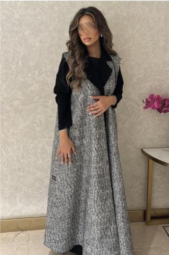 بشت شتوي وجهين فاخر