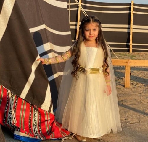 فستان بناتي أنيق