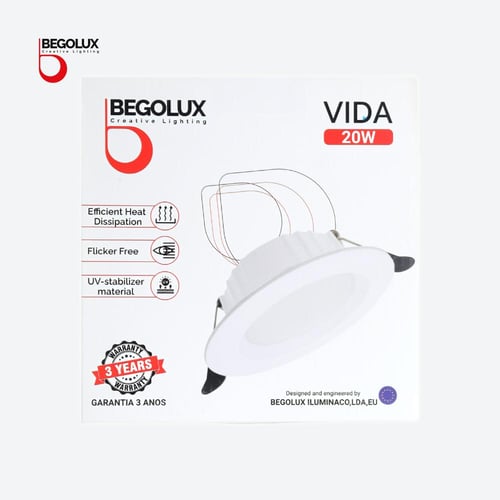 بيقولوكس فيدا إضاءة سقف مخفية سبوت لايت 20 واط – أ...