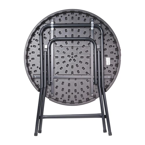 طاولة فايبر دائرية قابلة للطي 80 سم