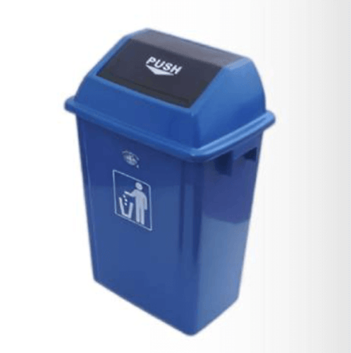 سلة نفايات بلاستيك 40 لتر مع غطاء