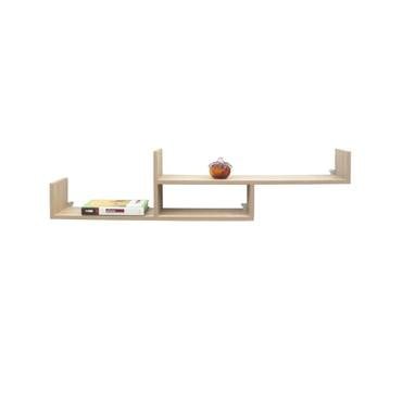 رف خشبي دورين للتعليق