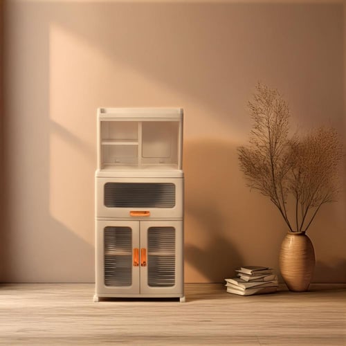 ادراج تخزين بلاستيكية قابلة للطي طبقة مع سحاب مع ر...