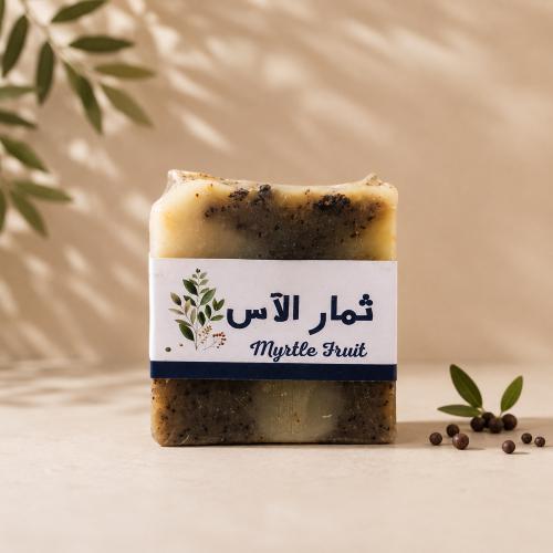 صابونة خلاصة ورق الآس الطبيعية