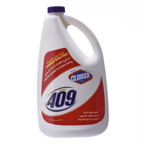 كلوروكس 409 عبوة توفير للتعبئة 1.89 لتر