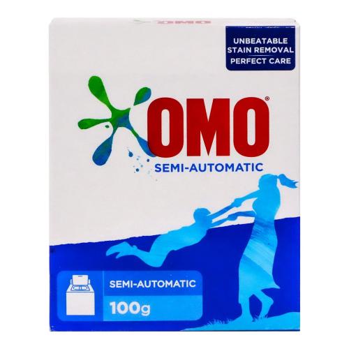 اومو مسحوق غسيل نصف اوتوماتيك 100 جم