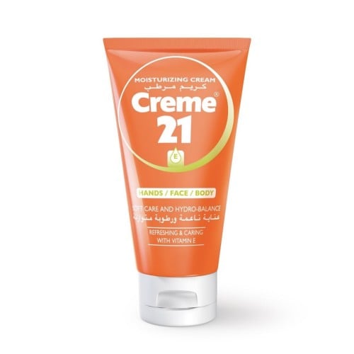 كريم 21 مرطب عناية ناعمة ورطوبة متوازنة 75 مل