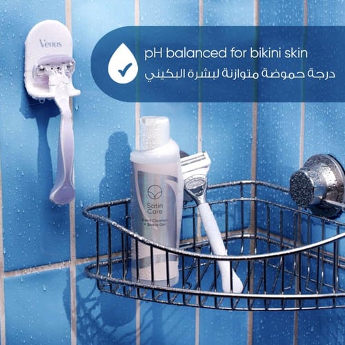 ساتين كير جل حلاقة للمنطقة الحميمة 190 مل