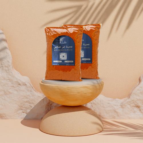 كرتون عجينه التمر خلاص الأحساء