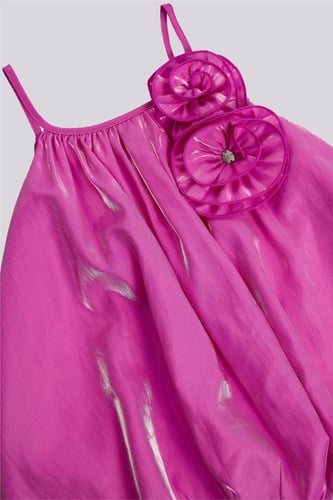 فستان وردي من ليا ليا