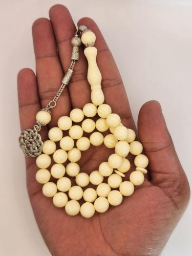 بكالايت 45 خرزه 10 ملي لون أبيض