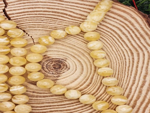 سبحه كهرمان بلطيقي مشخطه قص دائري