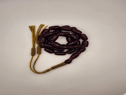 فاتوران 33 خرزه قص برميلي مع كركوشه كويتيه 13.5 طو...