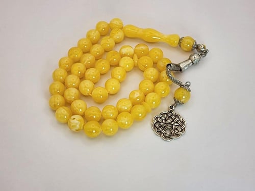 بكالايت 45 خرزه 10 ملي لون أصفر