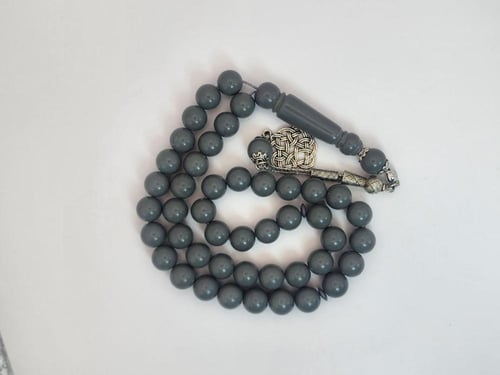 بكالايت 45 خرزه 10 ملي لون إسمنتي ( رمادي )