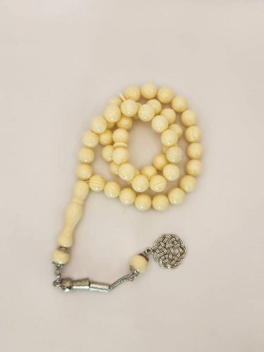 بكالايت 45 خرزه 10 ملي لون أبيض