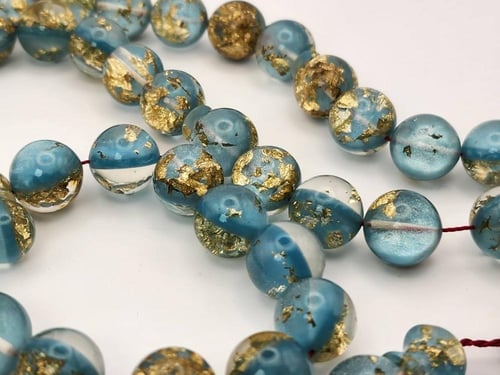 سبحه كاست محشره ورق ذهب