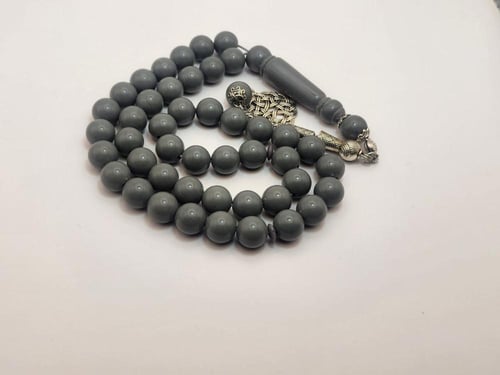 بكالايت 45 خرزه 10 ملي لون إسمنتي ( رمادي )