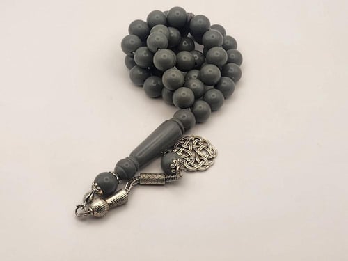 بكالايت 45 خرزه 10 ملي لون إسمنتي ( رمادي )