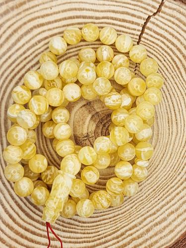 سبحه كهرمان بلطيقي مشخطه قص دائري