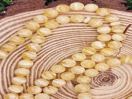 سبحه كهرمان بلطيقي مشخطه قص دائري