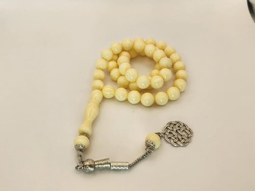 بكالايت 45 خرزه 10 ملي لون أبيض