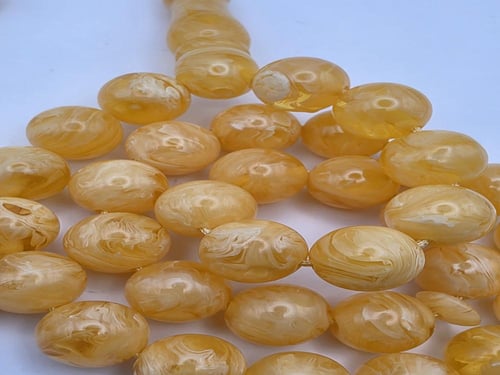 سبحه تراب كهرمان فواح بتمليكه 33 خرزه 10 ملي