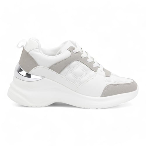 حذاء رياضي نسائي من لمار - أبيض