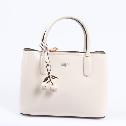 شنطة نسائية من مادلين - أبيض