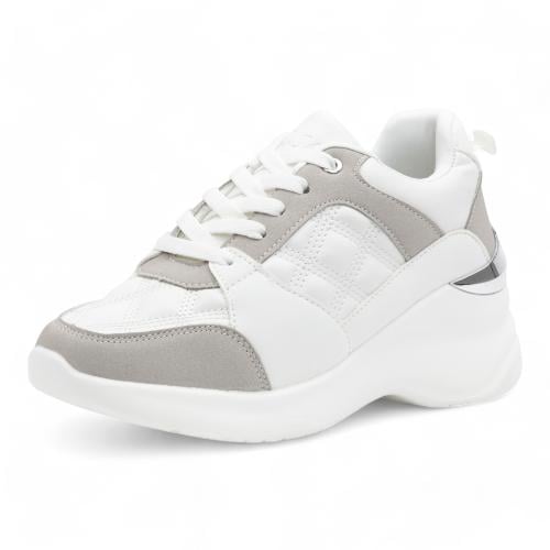 حذاء رياضي نسائي من لمار - أبيض